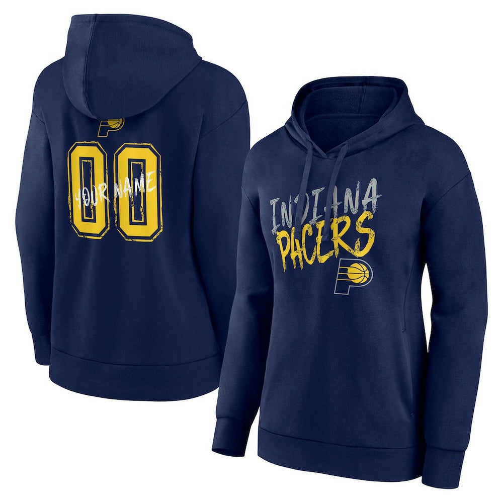 Indiana Pacers Women's Hustle Custom Pullover Hoodie On Sale