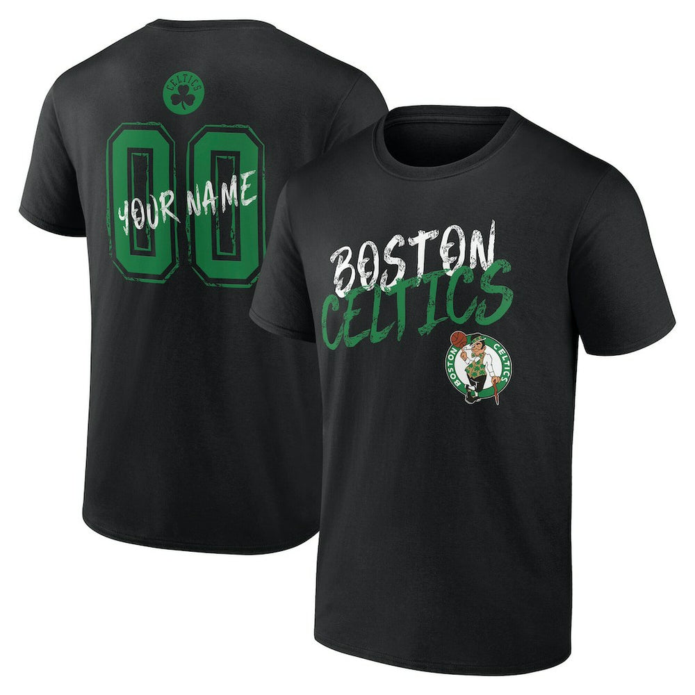 Boston Celtics Hustle Custom T-Shirt Online