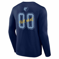 Memphis Grizzlies Hustle Custom Long Sleeve T-Shirt Outlet