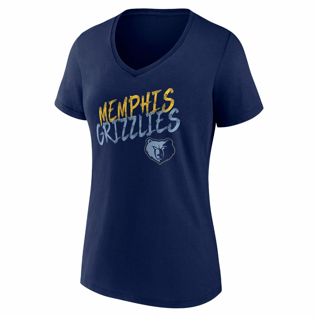 Memphis Grizzlies Women's Hustle Custom V-Neck T-Shirt Online