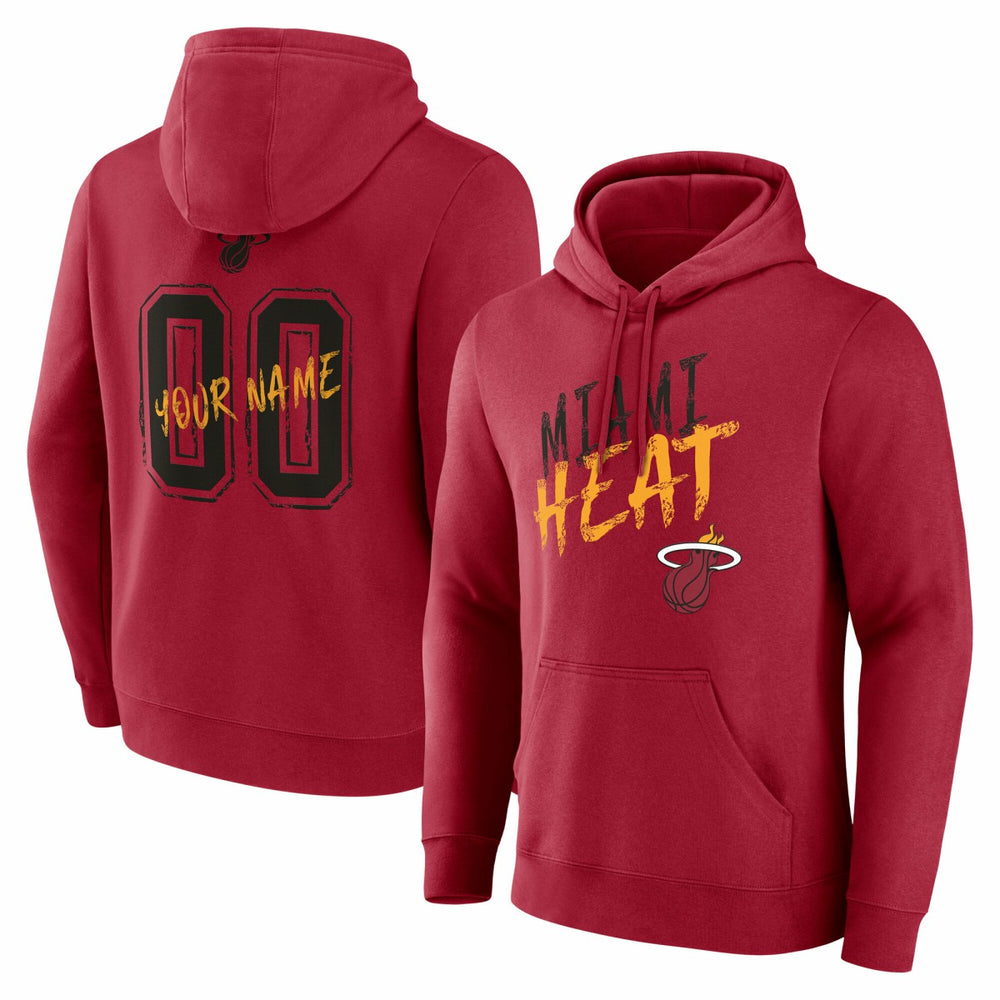 Miami Heat Hustle Custom Pullover Hoodie On Sale