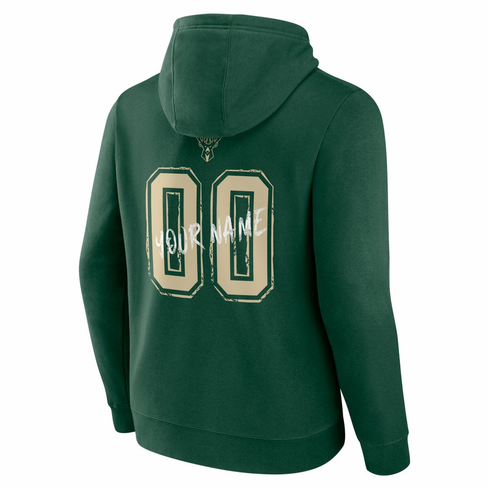 Milwaukee Bucks Hustle Custom Pullover Hoodie Online