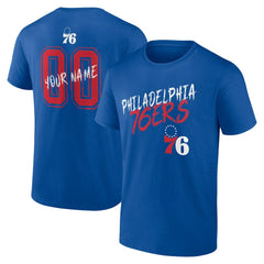 Philadelphia 76ers Hustle Custom T-Shirt New