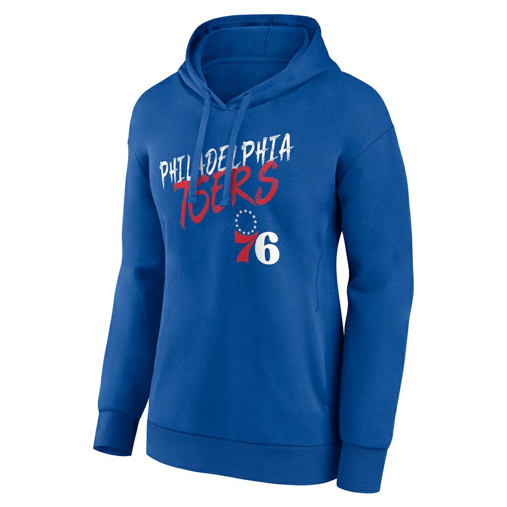 Philadelphia 76ers Women's Hustle Custom Pullover Hoodie Discount
