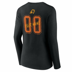 Phoenix Suns Women's Hustle Custom Long Sleeve V-Neck T-Shirt Outlet