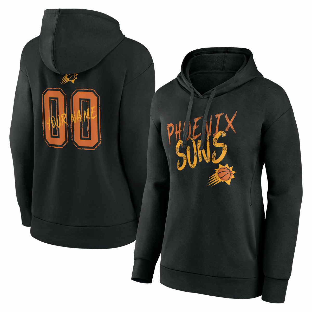 Phoenix Suns Women's Hustle Custom Pullover Hoodie On Sale