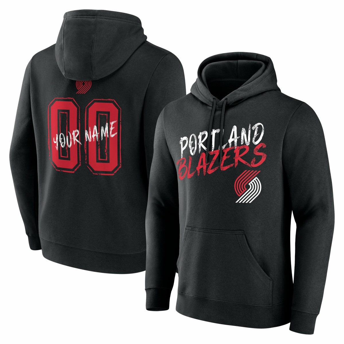 Portland Trail Blazers Hustle Custom Pullover Hoodie Outlet