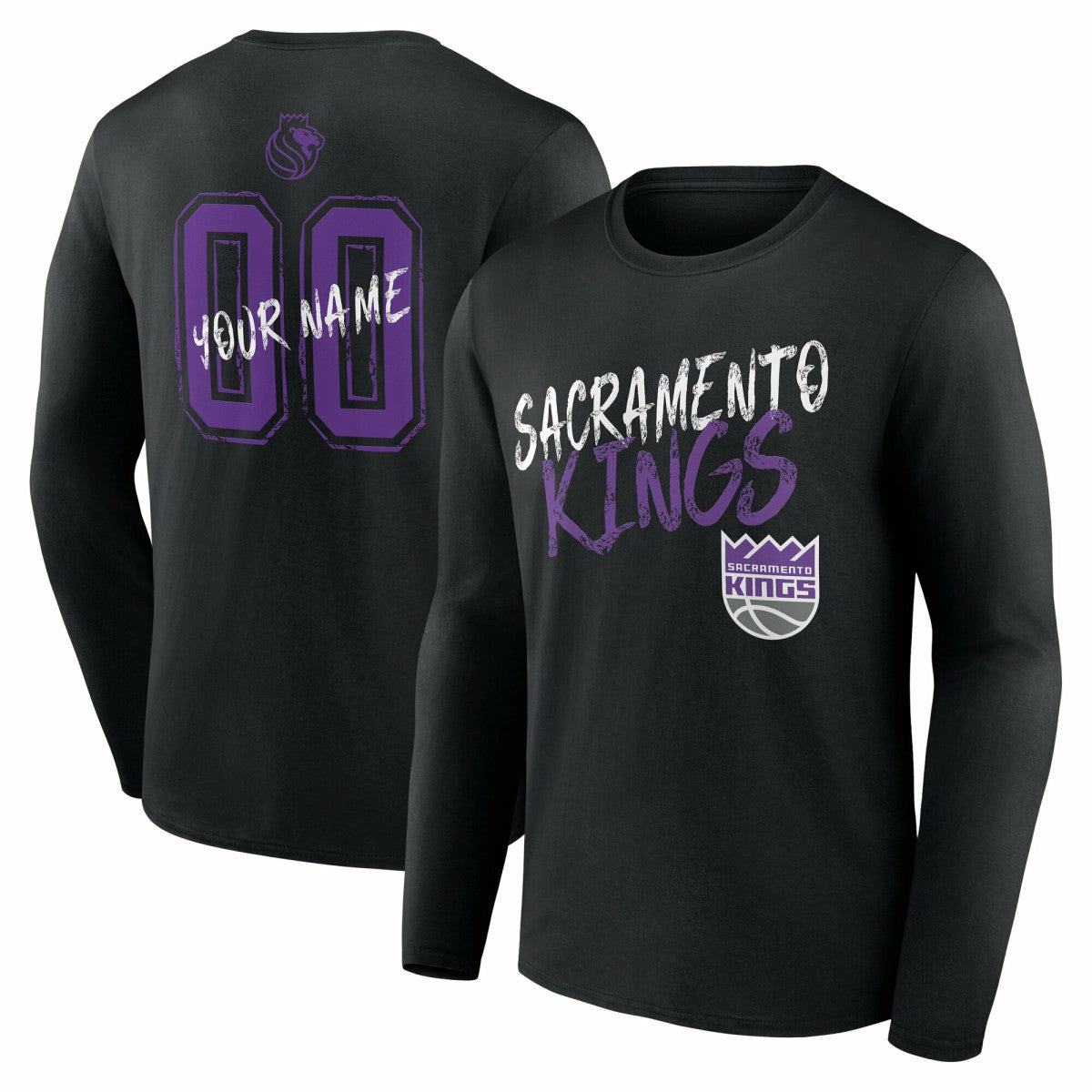 Sacramento Kings Hustle Custom Long Sleeve T-Shirt Online