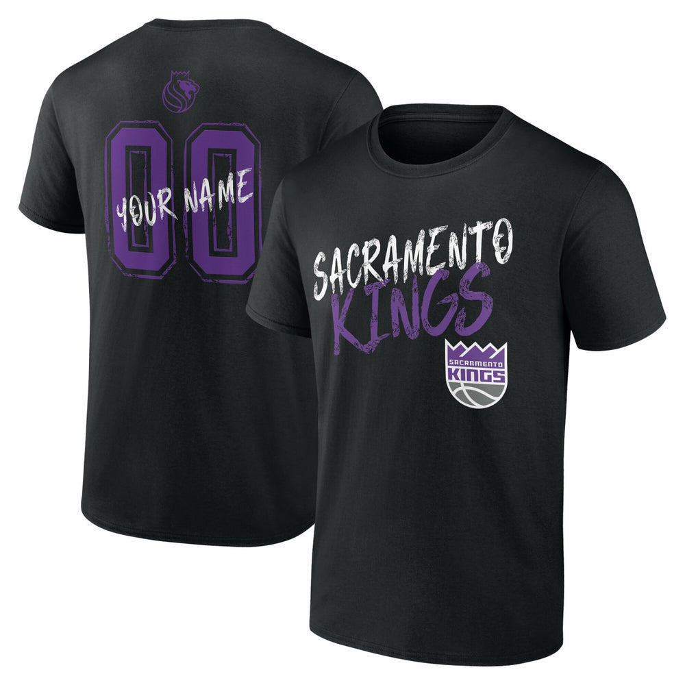 Sacramento Kings Hustle Custom T-Shirt New