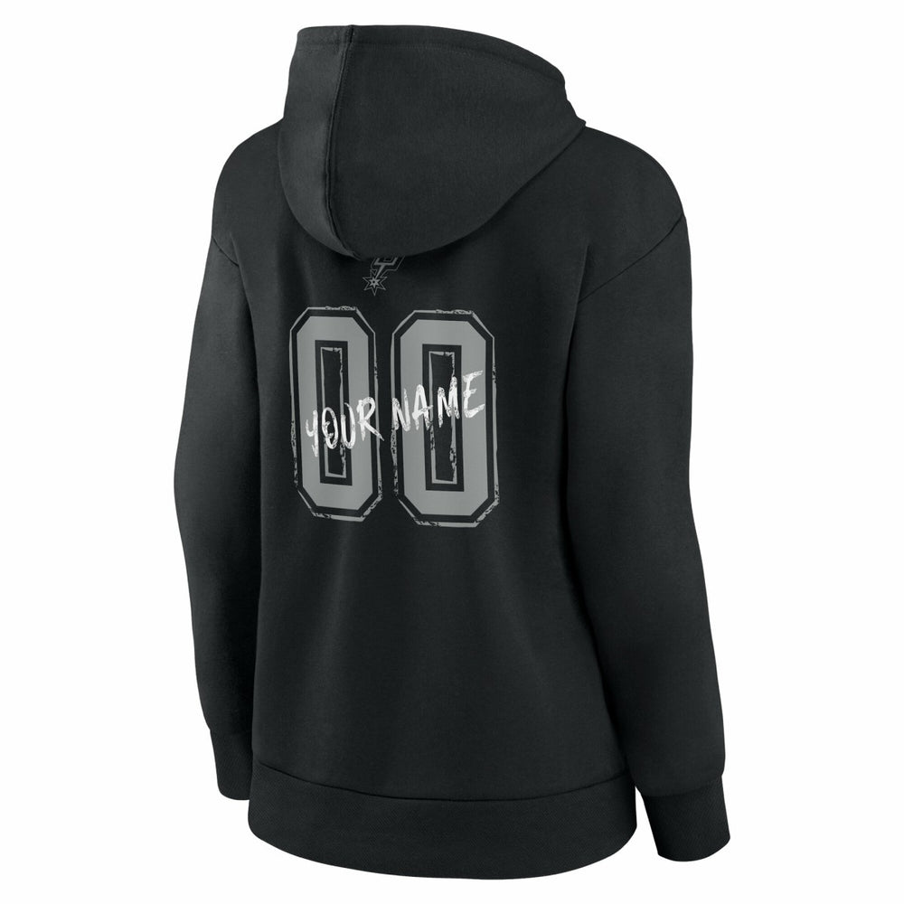 San Antonio Spurs Women's Hustle Custom Pullover Hoodie For Sale