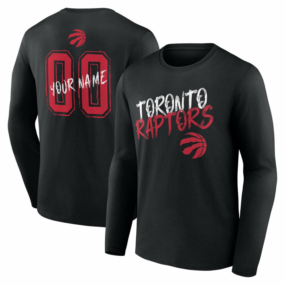 Toronto Raptors Hustle Custom Long Sleeve T-Shirt Online