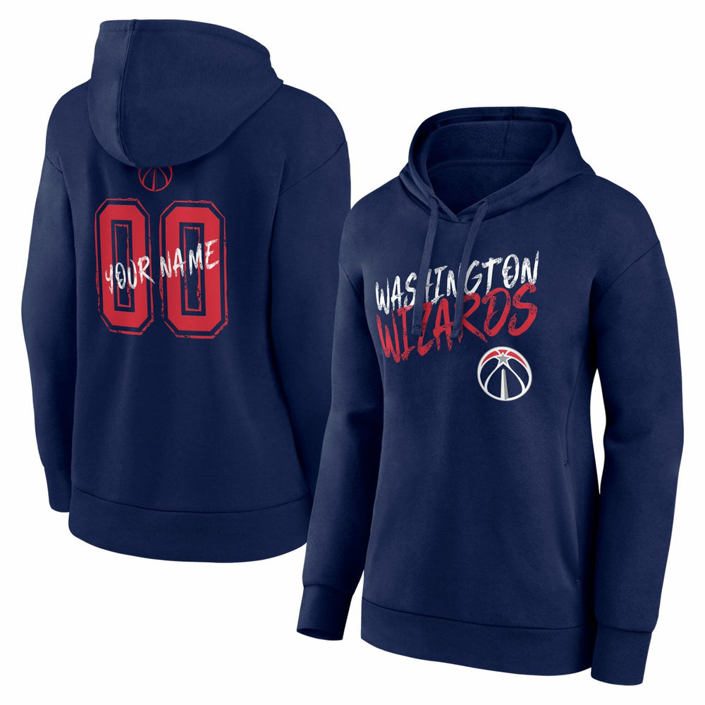Washington Wizards Women's Hustle Custom Pullover Hoodie Outlet