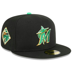 Miami Marlins New Era 2026 St. Patrick's Day 59FIFTY Fitted Hat | MLB New