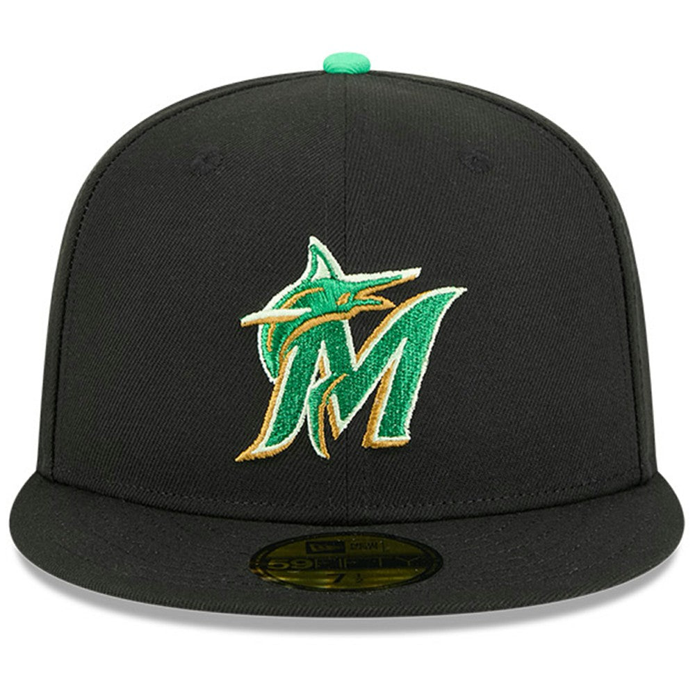 Miami Marlins New Era 2026 St. Patrick's Day 59FIFTY Fitted Hat | MLB New