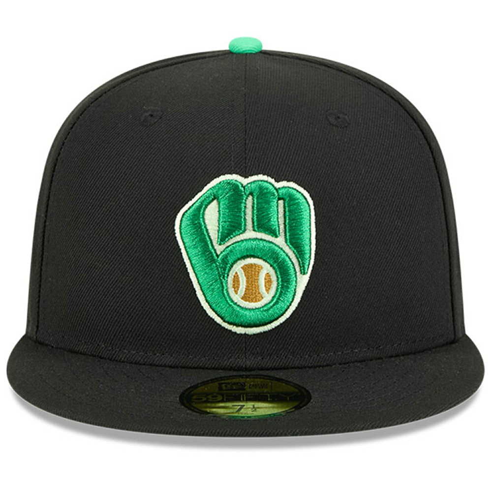 Milwaukee Brewers New Era 2026 St. Patrick's Day 59FIFTY Fitted Hat | MLB Sale