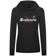 Colorado Avalanche Levelwear Women's Slender Monument Raglan Pullover Hoodie Sale