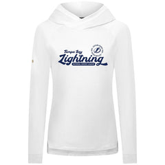 Tampa Bay Lightning Levelwear Women's Slender Monument Raglan Pullover Hoodie Sale