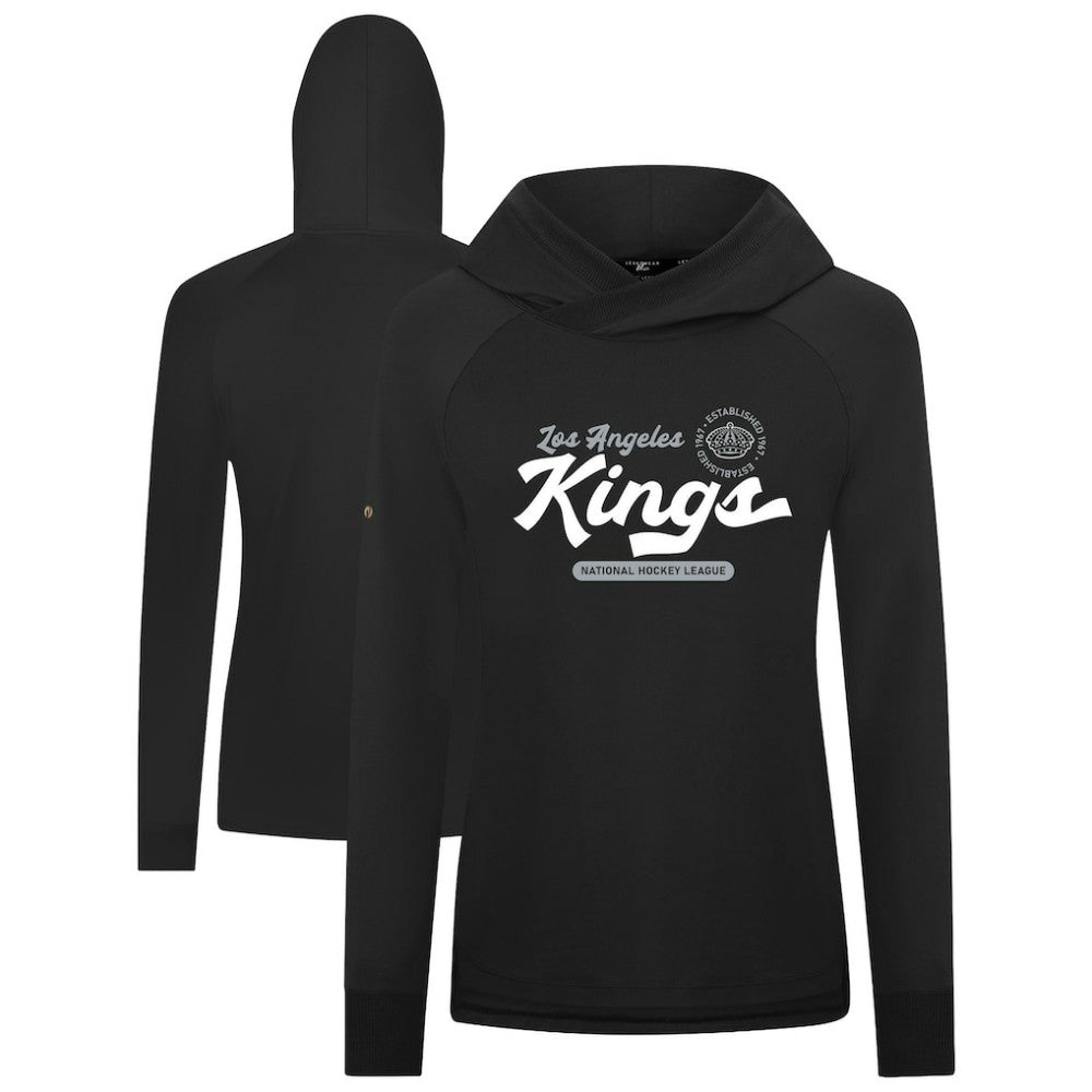 Los Angeles Kings Levelwear Women's Slender Monument Raglan Pullover Hoodie Online