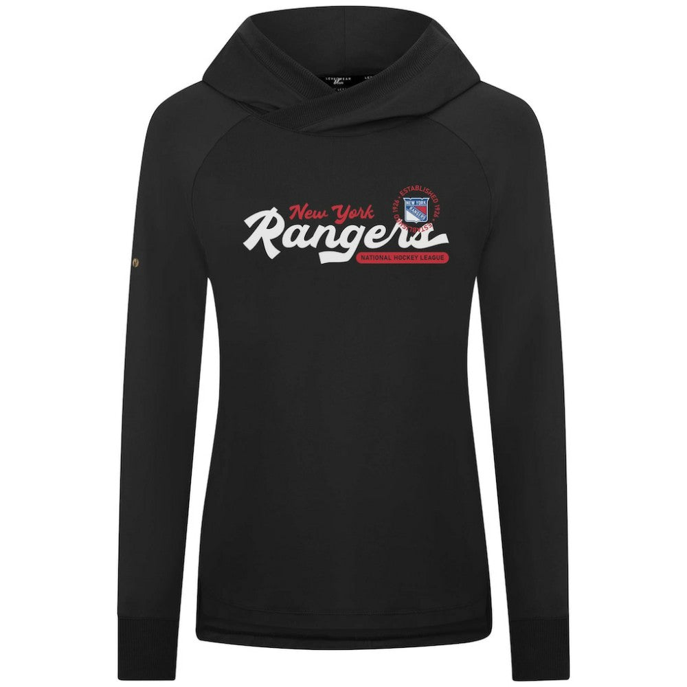 New York Rangers Levelwear Women's Slender Monument Raglan Pullover Hoodie Online