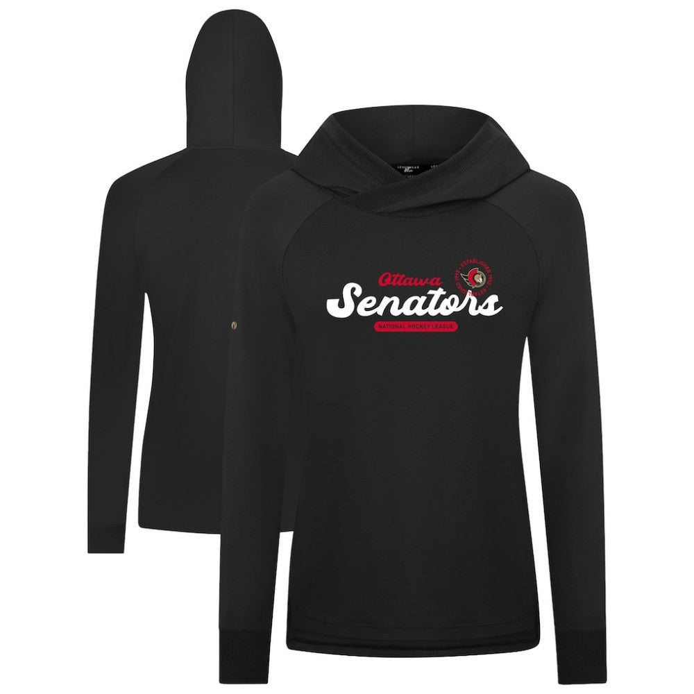 Ottawa Senators Levelwear Women's Slender Monument Raglan Pullover Hoodie For Sale