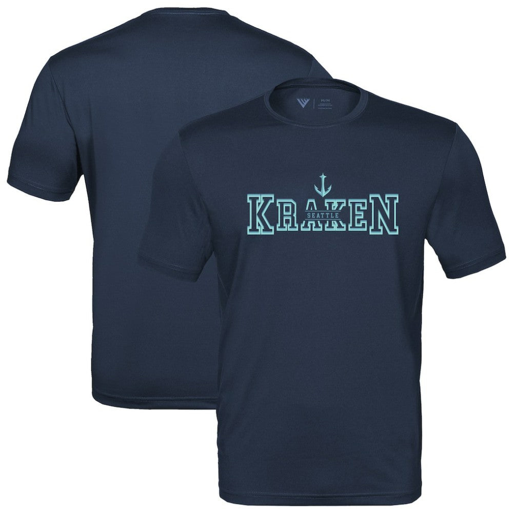 Seattle Kraken Levelwear Anthem Journey Performance T-Shirt Outlet