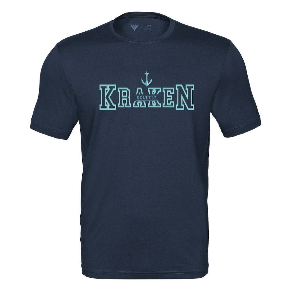 Seattle Kraken Levelwear Anthem Journey Performance T-Shirt Outlet