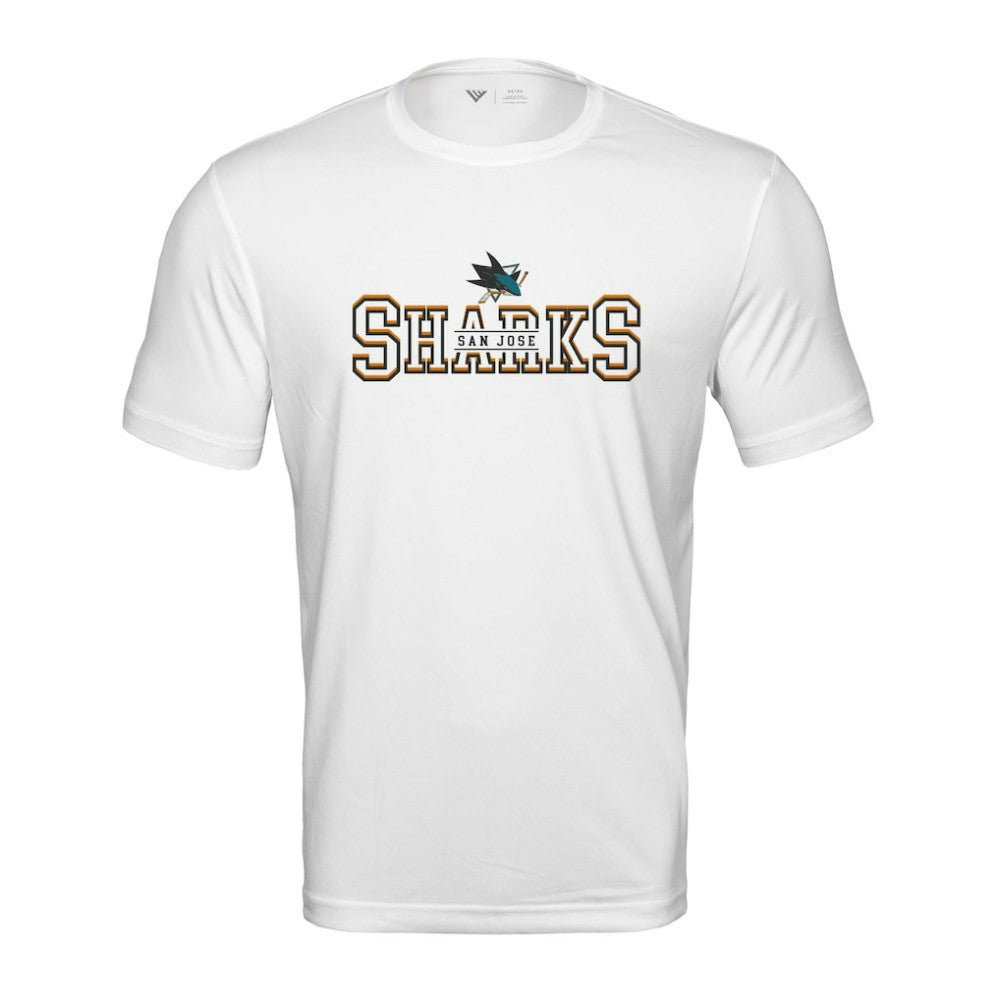 San Jose Sharks Levelwear Anthem Journey Performance T-Shirt Discount