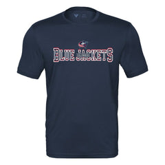 Columbus Blue Jackets Levelwear Anthem Journey Performance T-Shirt On Sale