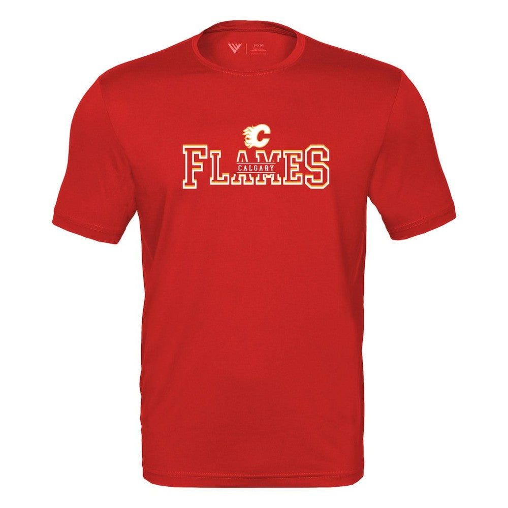 Calgary Flames Levelwear Anthem Journey Performance T-Shirt Sale