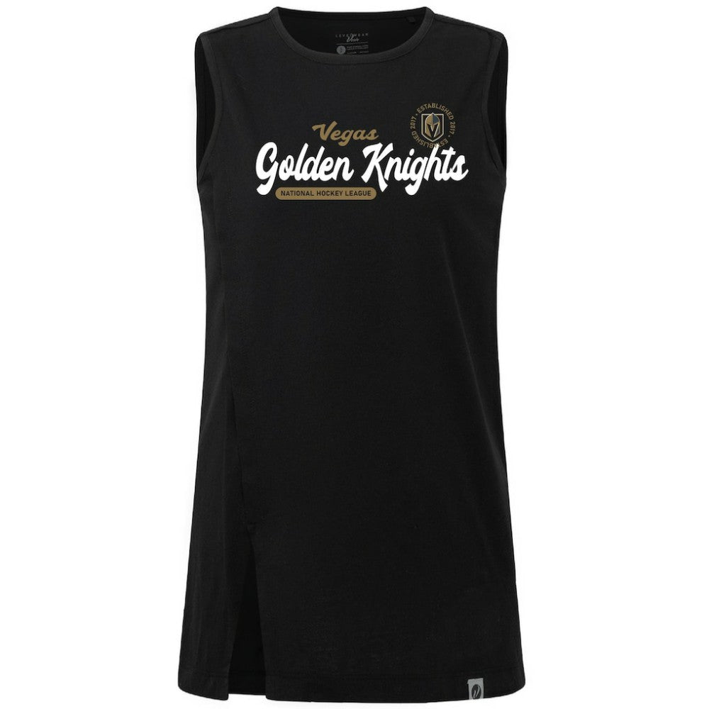 Vegas Golden Knights Levelwear Women's Influx Monument Tank Top Outlet