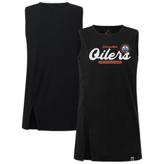 Edmonton Oilers Levelwear Women's Influx Monument Tank Top For Sale