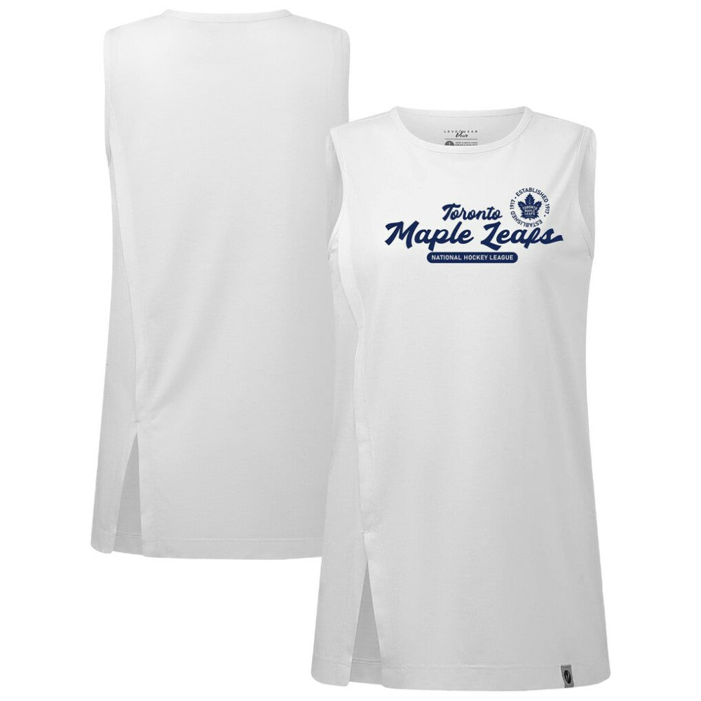 Toronto Maple Leafs Levelwear Women's Influx Monument Tank Top For Sale