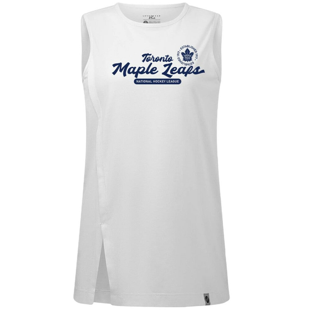 Toronto Maple Leafs Levelwear Women's Influx Monument Tank Top For Sale