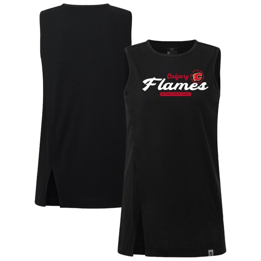 Calgary Flames Levelwear Women's Influx Monument Tank Top Discount