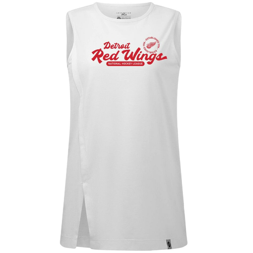 Detroit Red Wings Levelwear Women's Influx Monument Tank Top Sale