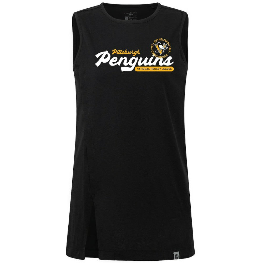 Pittsburgh Penguins Levelwear Women's Influx Monument Tank Top Discount