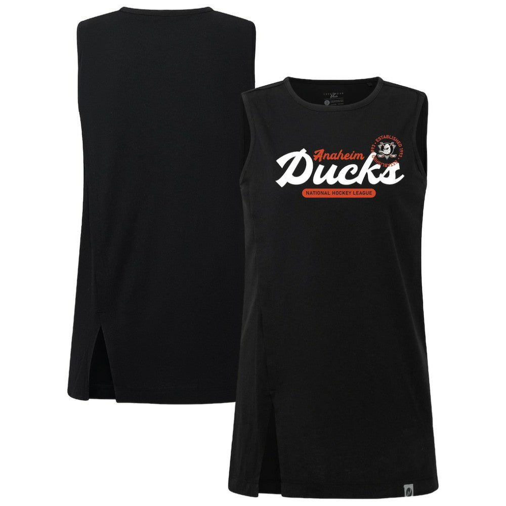 Anaheim Ducks Levelwear Women's Influx Monument Tank Top Outlet