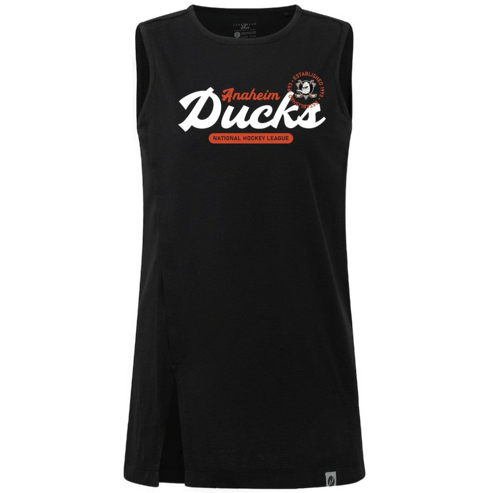 Anaheim Ducks Levelwear Women's Influx Monument Tank Top Outlet