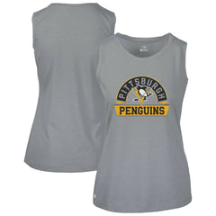 Pittsburgh Penguins Levelwear Women's Macy Banner Arch Tank Top Sale