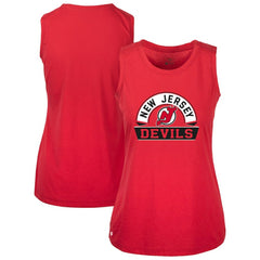 New Jersey Devils Levelwear Women's Macy Banner Arch Tank Top Online