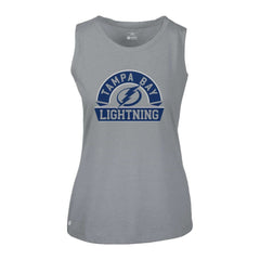 Tampa Bay Lightning Levelwear Women's Macy Banner Arch Tank Top For Sale