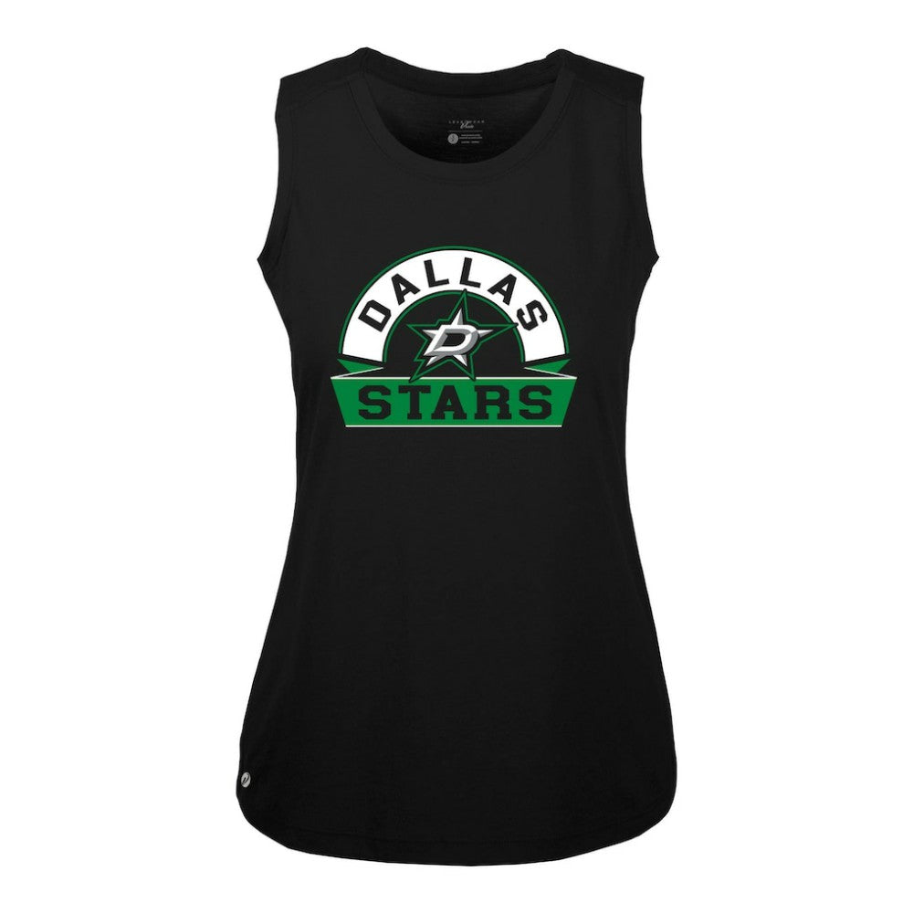 Dallas Stars Levelwear Women's Macy Banner Arch Tank Top Sale