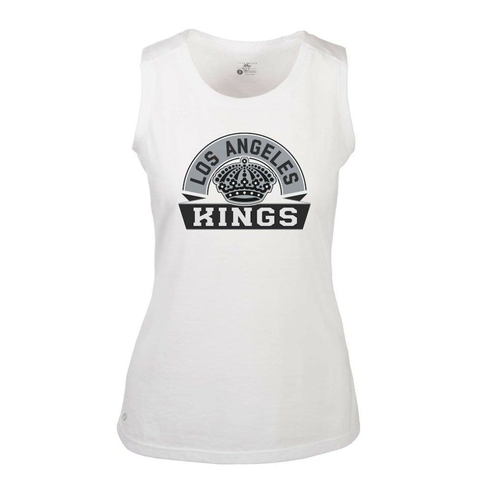 Los Angeles Kings Levelwear Women's Macy Banner Arch Tank Top Outlet