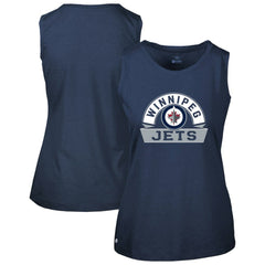 Winnipeg Jets Levelwear Women's Macy Banner Arch Tank Top For Sale