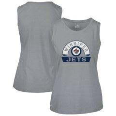 Winnipeg Jets Levelwear Women's Macy Banner Arch Tank Top Outlet