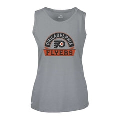 Philadelphia Flyers Levelwear Women's Macy Banner Arch Tank Top On Sale