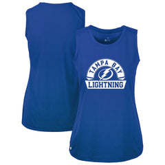Tampa Bay Lightning Levelwear Women's Macy Banner Arch Tank Top Discount