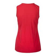 Calgary Flames Levelwear Women's Macy Banner Arch Tank Top On Sale