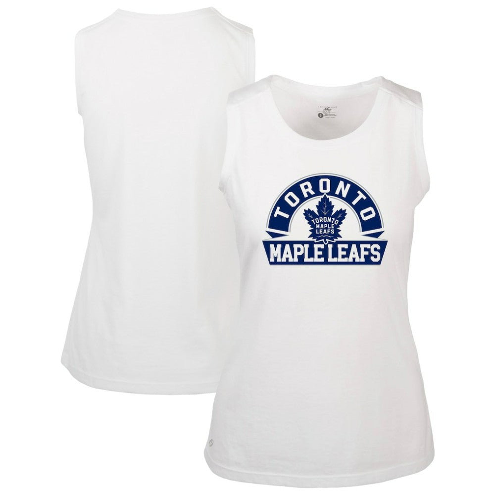 Toronto Maple Leafs Levelwear Women's Macy Banner Arch Tank Top Online