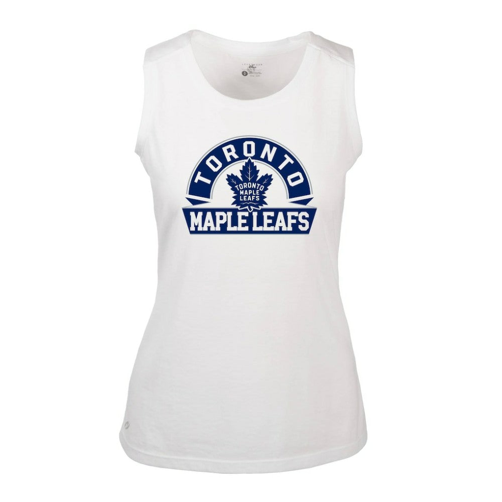 Toronto Maple Leafs Levelwear Women's Macy Banner Arch Tank Top Online